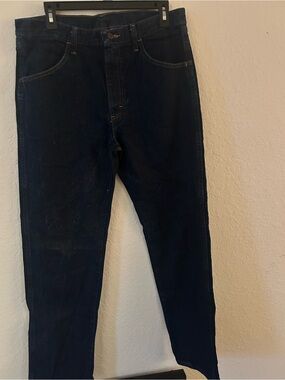 Relaxed Fit Men's Dark Indigo Jeans